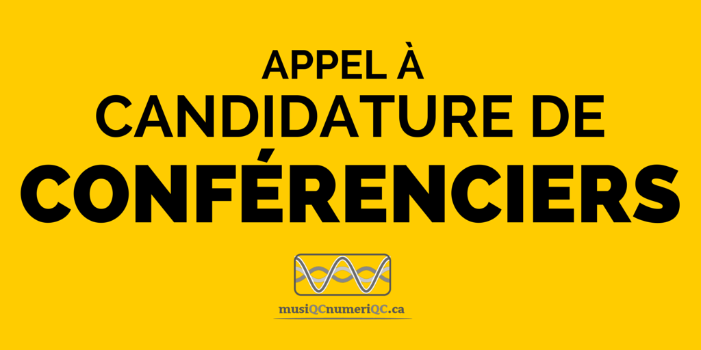 appel conférenciers